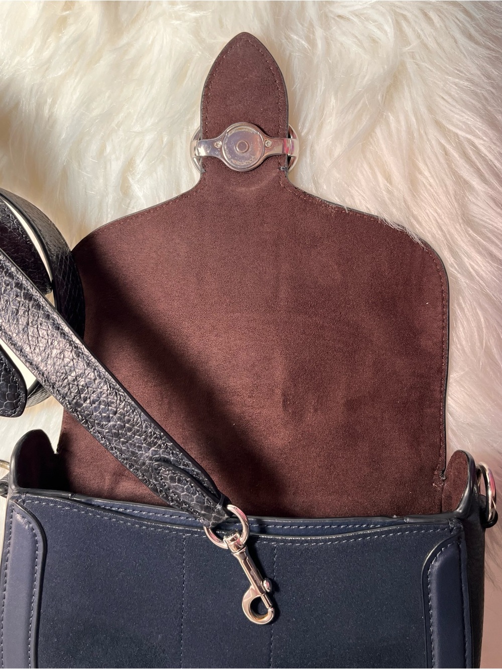Coach Georgie Saddle Bag Crossbody C6432 - Picture 6 of 8